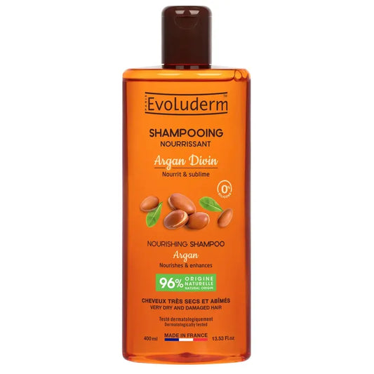 Evoluderm Argan Divin -shampoo, 400 ml