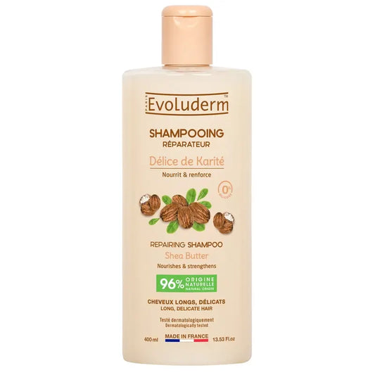 Evoluderm Sheavoi-shampoo, 400 ml