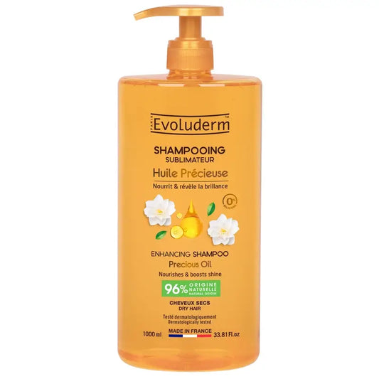Evoluderm Precious -ravitseva shampoo, 1000 ml