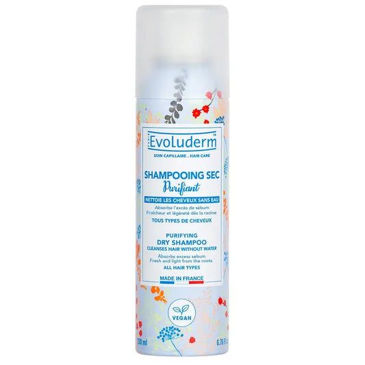 Evoluderm kuivashampoo, 200 ml