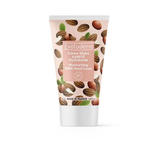 Evoluderm käsivoide, jossa on sheavoita, 50 ml
