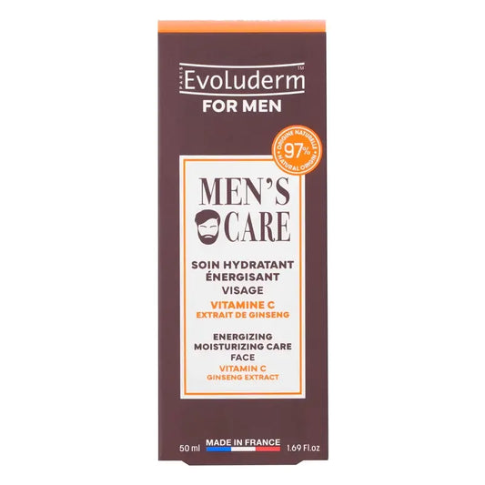 Evoluderm Energisoiva kosteusvoide – miehille, 50 ml