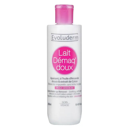 Evoluderm meikinpoistoaine herkälle iholle, 250 ml