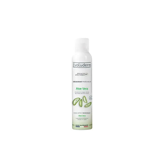 Evoluderm Aloe Vera 24H -deodorantti, 200 ml