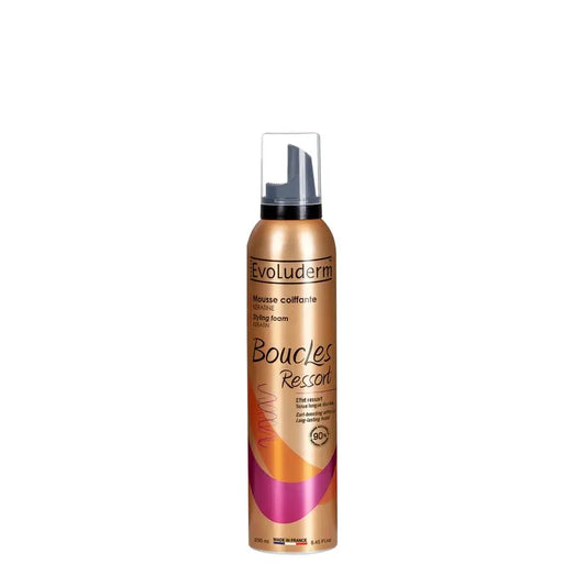 Evoluderm Kiharoiden muotoiluvaahto, 250 ml