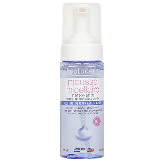 Evoluderm Micellaarinen puhdistusvaahto – Mousse Micellaire, 150 ml