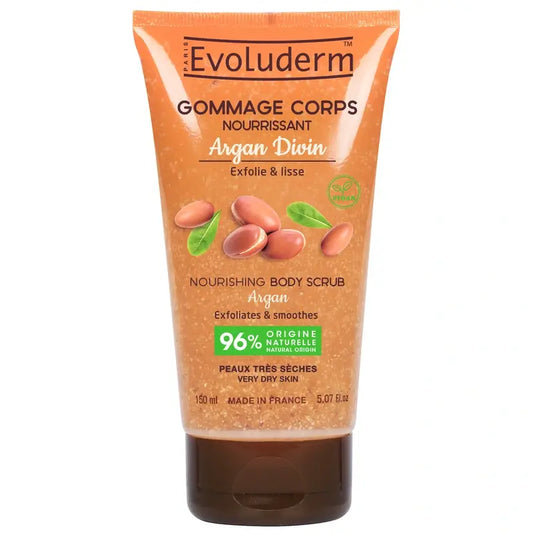 Evoluderm Argan-vartalokuorinta, 150 ml