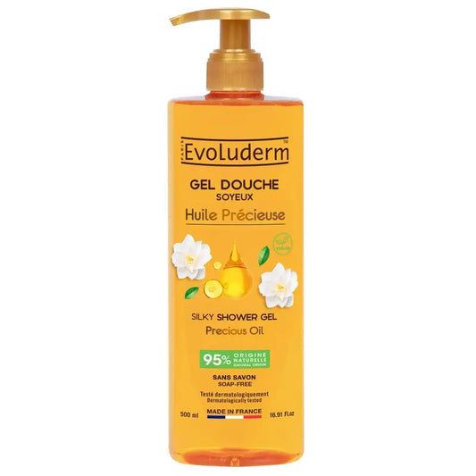 Evoluderm Precioso-öljysuihkugeeli, 500 ml