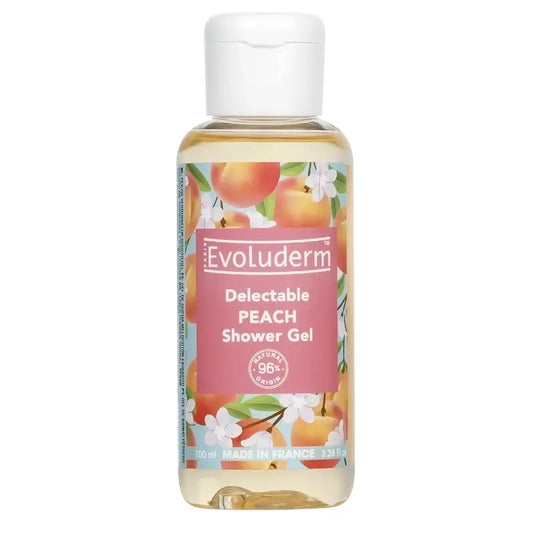 Evoluderm Persikka-suihkugeeli, 100 ml
