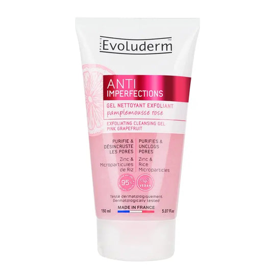 Evoluderm kuoriva puhdistusgeeli, 150 ml