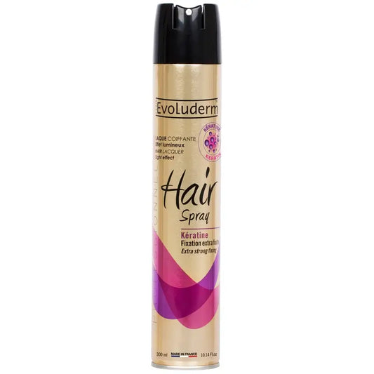 Evoluderm erittäin vahva hiuslakka, 300 ml