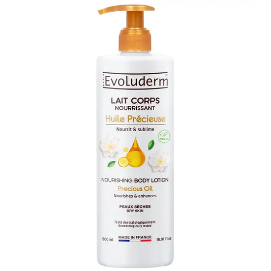 Evoluderm Precioso-öljyinen vartalovoide, 500 ml