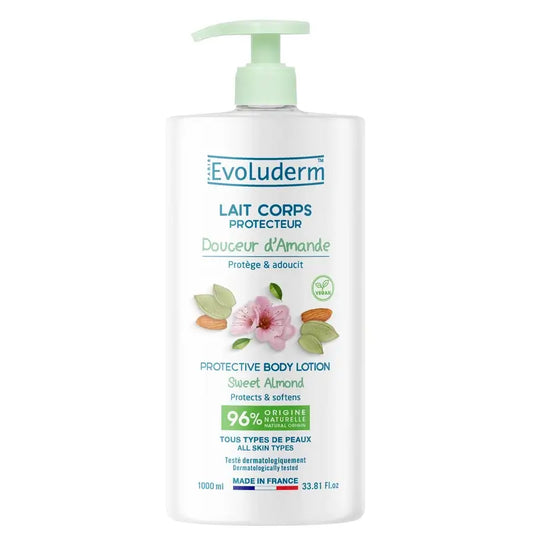 Evoluderm Sweet Almond -vartalovoide, 1000 ml