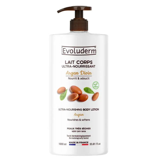 Evoluderm Argan Divin -vartalovoide, 1000 ml