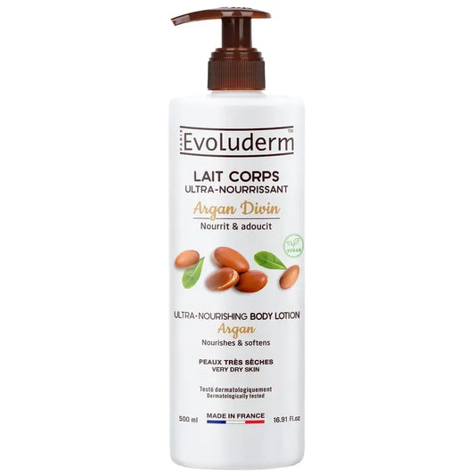 Evoluderm Argan Divin -vartalovoide, 500 ml