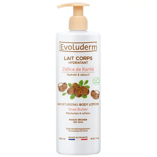 Evoluderm vartalovoide, sheavoita, 500 ml