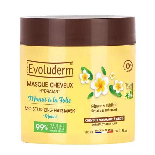 Evoluderm Monoi-hiusnaamio, 500 ml