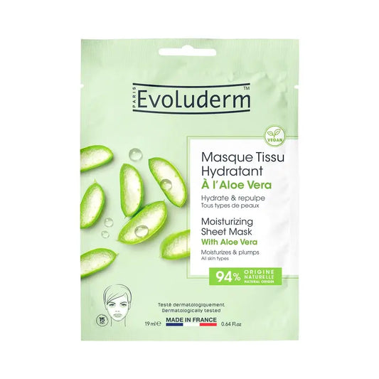 Evoluderm Aloe Vera -lehtinaamio, 1 kpl / 19 
