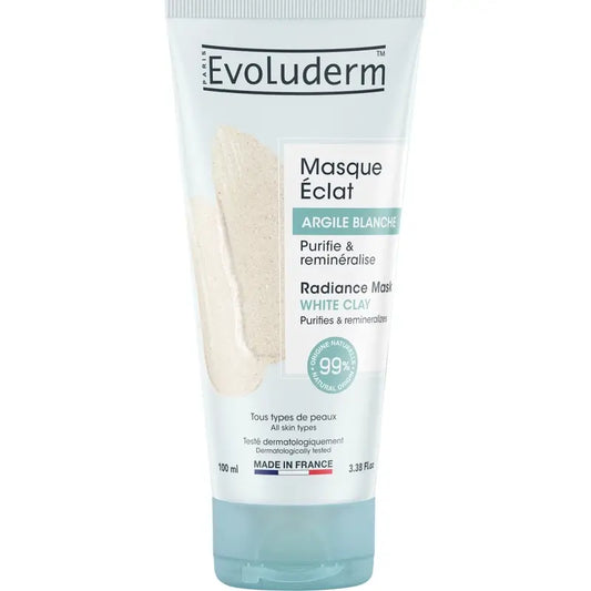Evoluderm Valkoisen saven kasvonaamio, 100 
