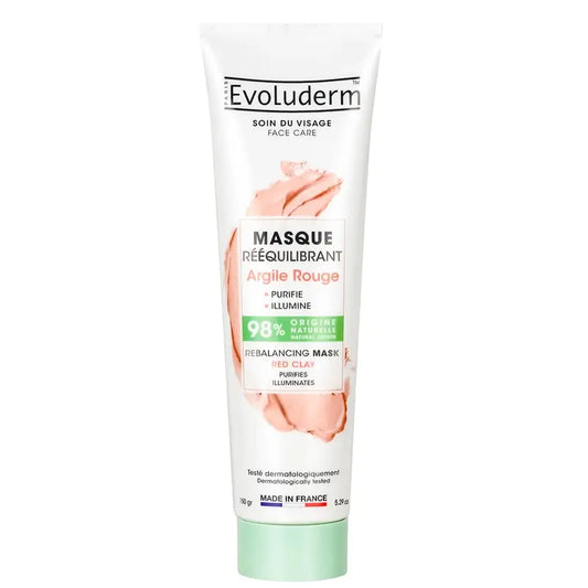 Evoluderm elvyttävä kasvohoitoaine punaisella savella, 150 g