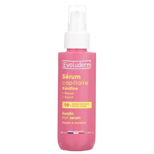 Evoluderm korjaava hiusseerumi – keratiini, 100 ml