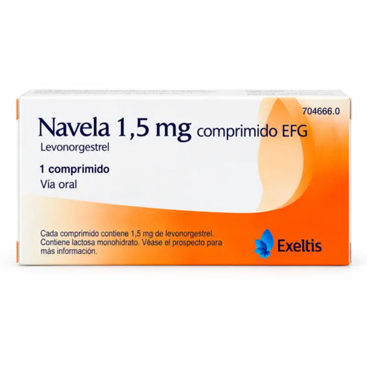 Navela 1,5 mg hätäehkäisyvalmiste 1 tabletti