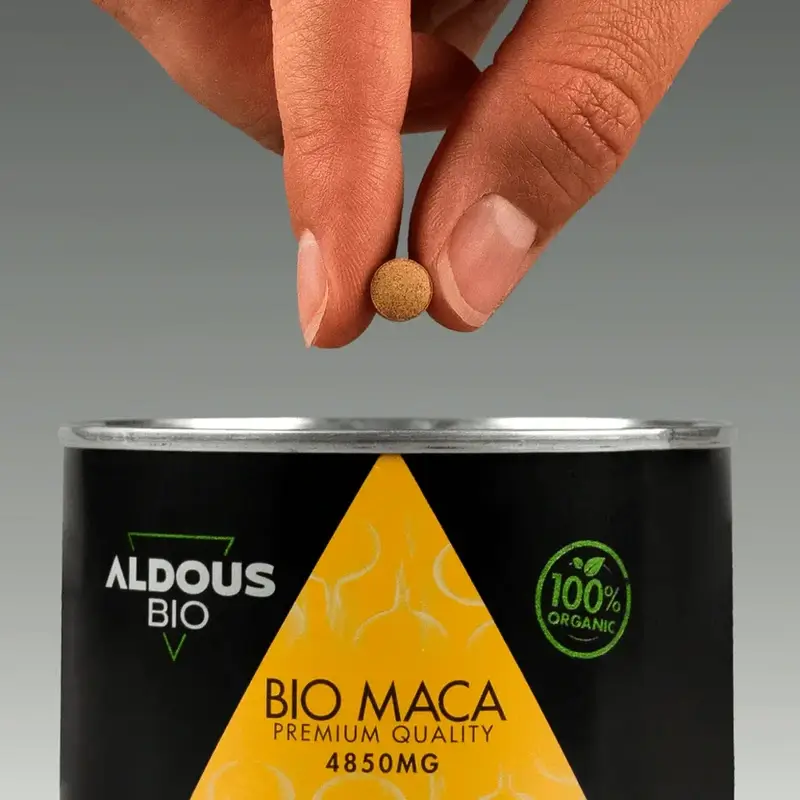 Aldous Maca-uute, 400 tablettia