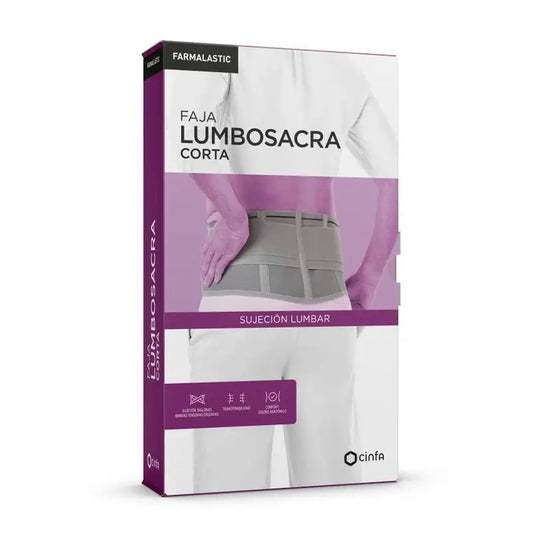 Farmalastic Double Reinforced Lumbar Girdle, Size 1