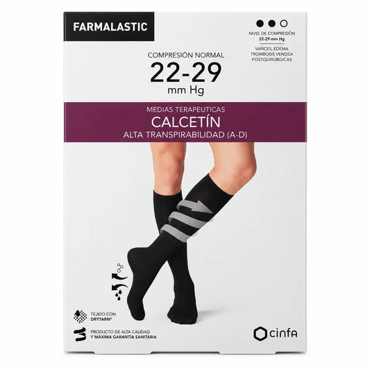 Farmalastic -normaalikompressiosukat, antibakteeriset