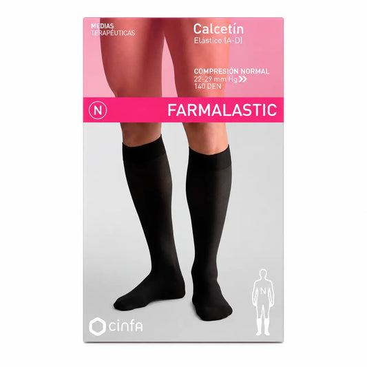 Farmalastic-sukka, musta, koko M