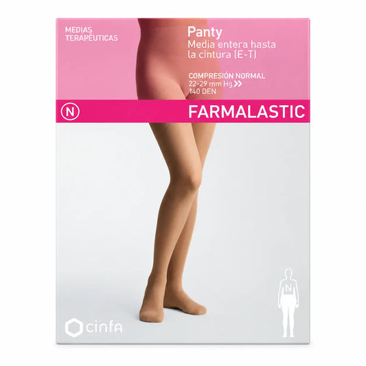 Farmalastic Panty, normaali kompressio, cappuccino, koko S