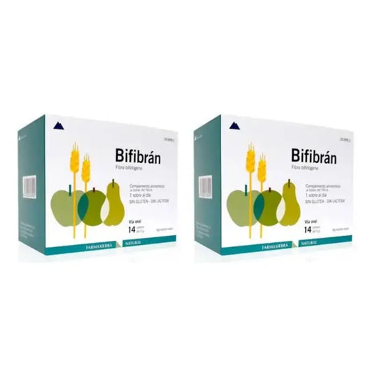 Farmasierra Bifibran 14 Sachets 5 Gr, Pack Of 2