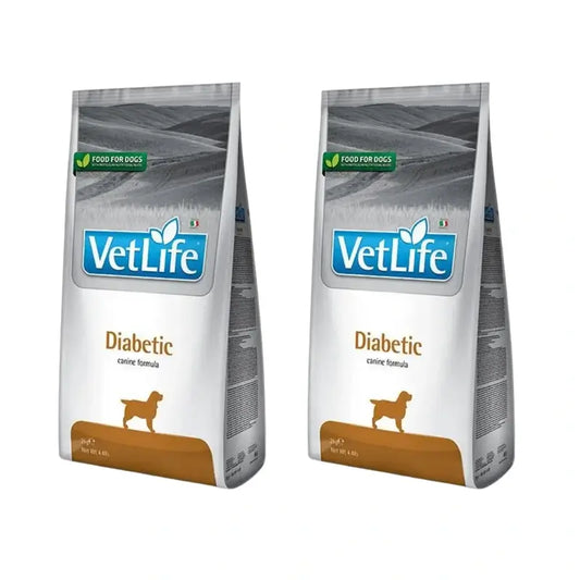 Farmina Vet Life Dog Diabetic 12Kg, Dog Food, Pack Of 2