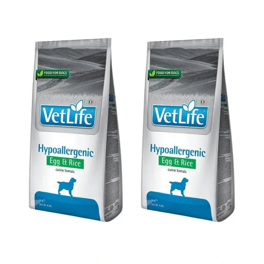 Farmina Vet Life Dog Hypoallergenic Egg 2Kg, Dog Food, Pack Of 2