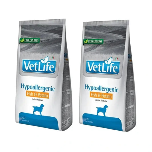 Farmina Vet Life Dog Hypoallergenic Fish 2Kg, Dog Food, Pack Of 2