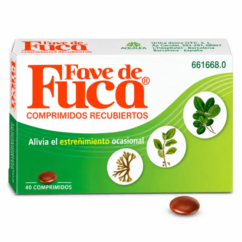 Fave de Fuca 40 päällystettyä tablettia