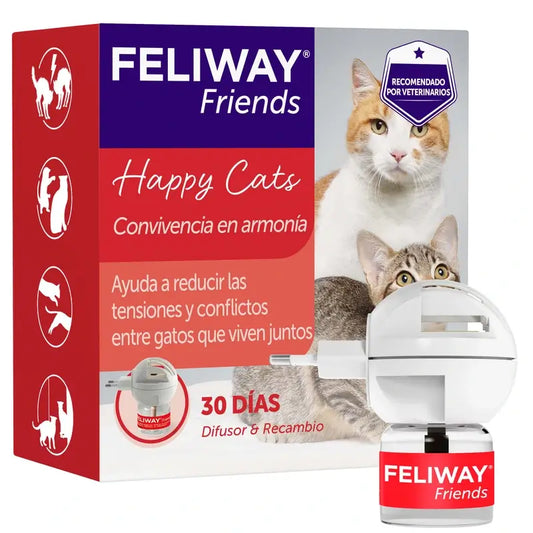 Ceva Feliway Friends -hajustin + täyttöpakkaus 48 ml