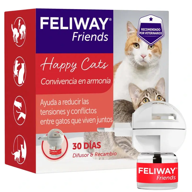 Ceva Feliway Friends -hajustin + täyttöpakkaus 48 ml