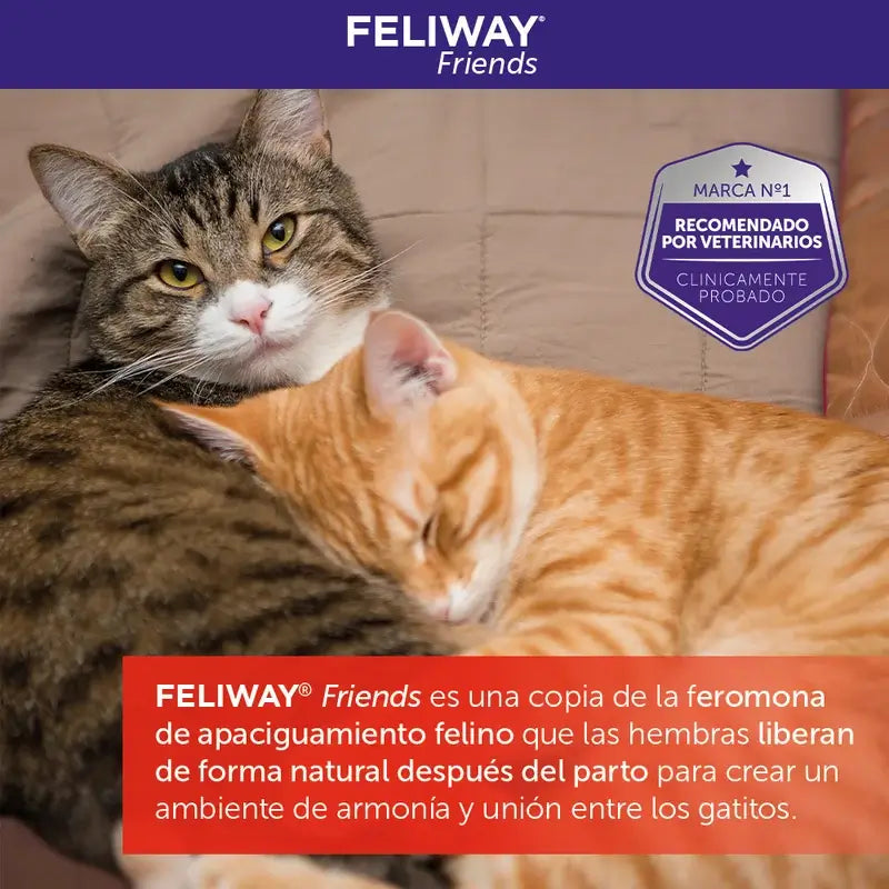 Ceva Feliway Friends -hajustin + täyttöpakkaus 48 ml