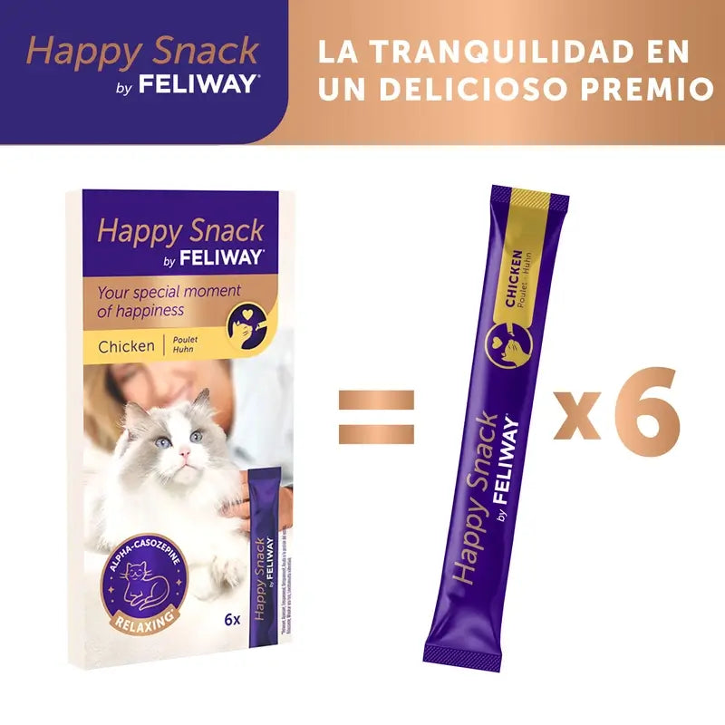 Feliway Happy Snack 6 tikkua