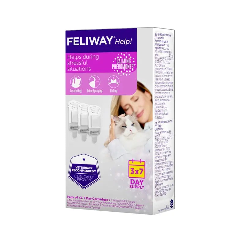 Feliway Help 3 -vaihtopatruunaa