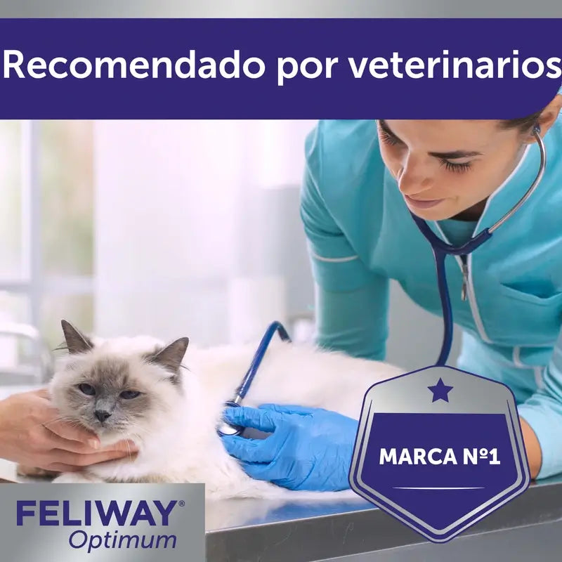 Feliway Optimum -tuoksulaite + täyttöpakkaus 48 ml