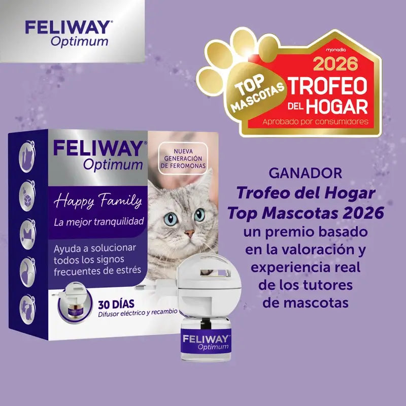 Feliway Optimum -tuoksulaite + täyttöpakkaus 48 ml
