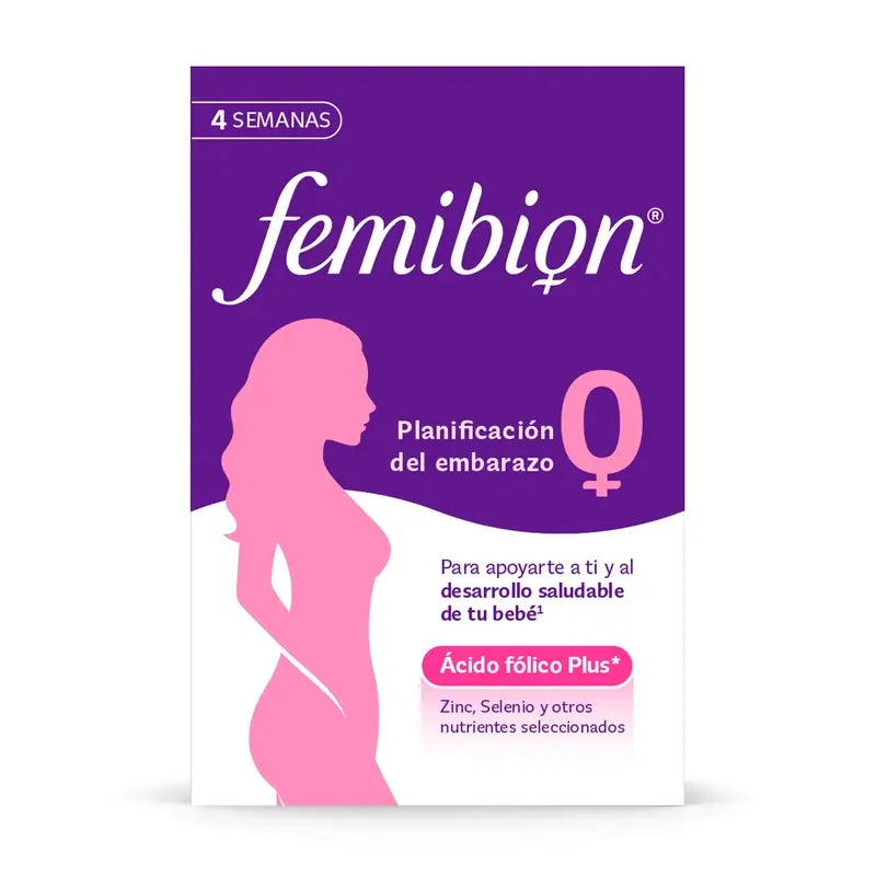 Femibion 0 Raskauden suunnittelu foolihapolla Plus, 3 x 28 tablettia