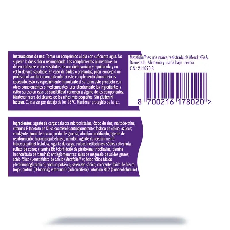 Femibion 0 Raskauden suunnittelu foolihapolla Plus, 3 x 28 tablettia