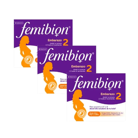 Femibion 2 Pregnancy with Folic Acid and Vitamins, 3X28 tablets