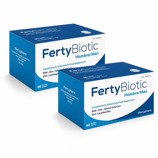 Fertybiotic Miehille, 2 x 60 kapselia