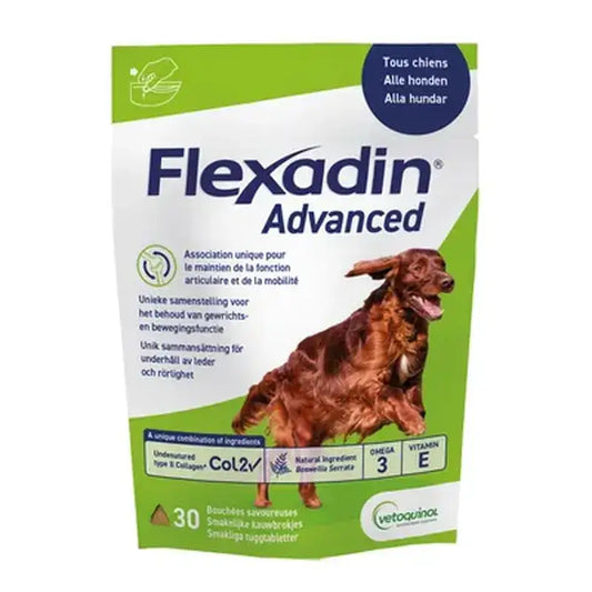 Vétoquinol Flexadin Advance Uc·II 30 tablettia