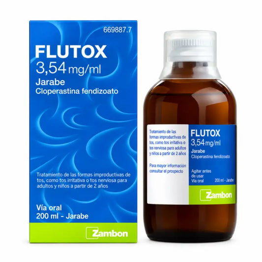 Flutox 3,54 mg/ml siirappi 200 ml