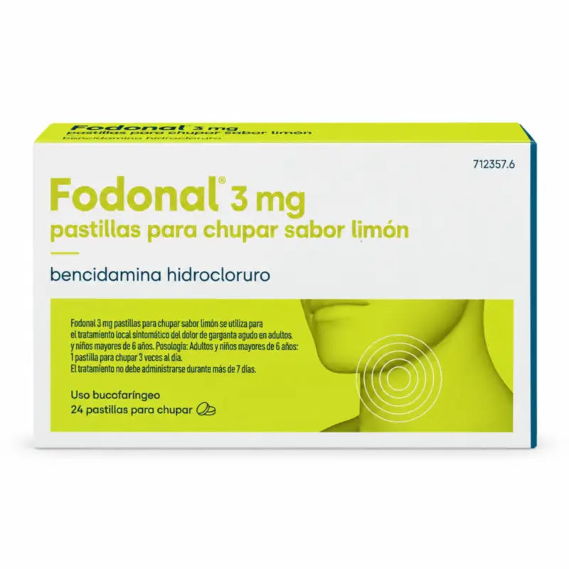 Fodonal 3 mg, sitruunanmakuinen